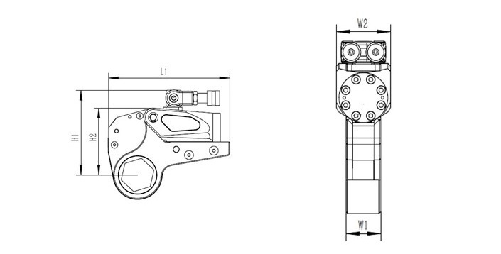 中空型液壓扳手